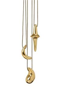 Totem Pendents - Set of 3 - Oro